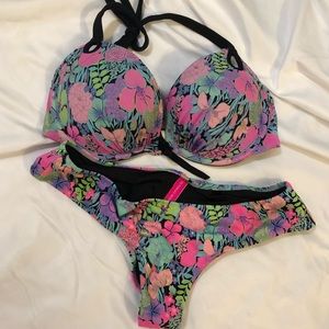 Victoria’s Secret Push Up Bikini 34d Small
